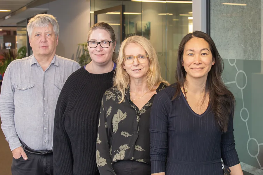 Lagbilde av de ansatte i seksjon for B180 beredskapslager.