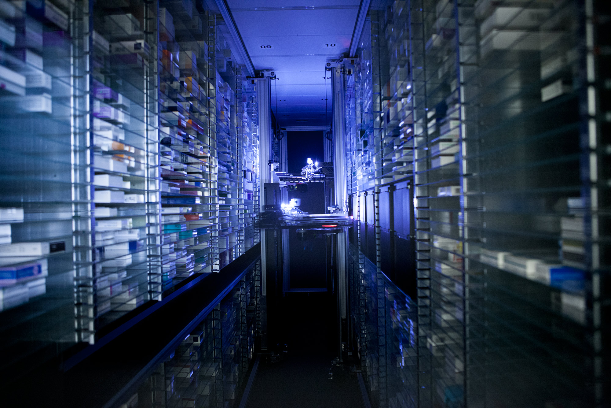 Et rom med mange dataservere