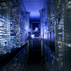 Et rom med mange dataservere