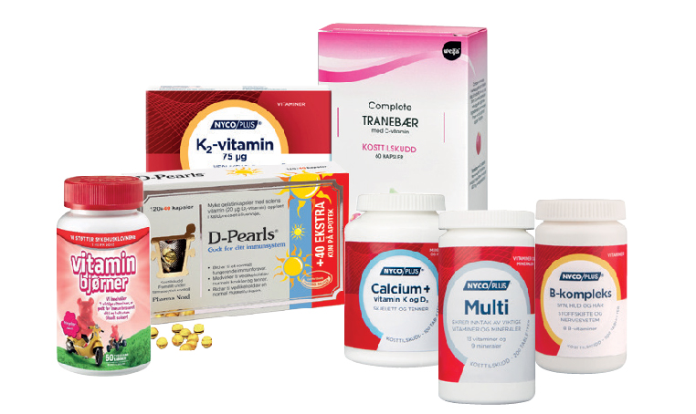 En gruppe medisinbeholdere