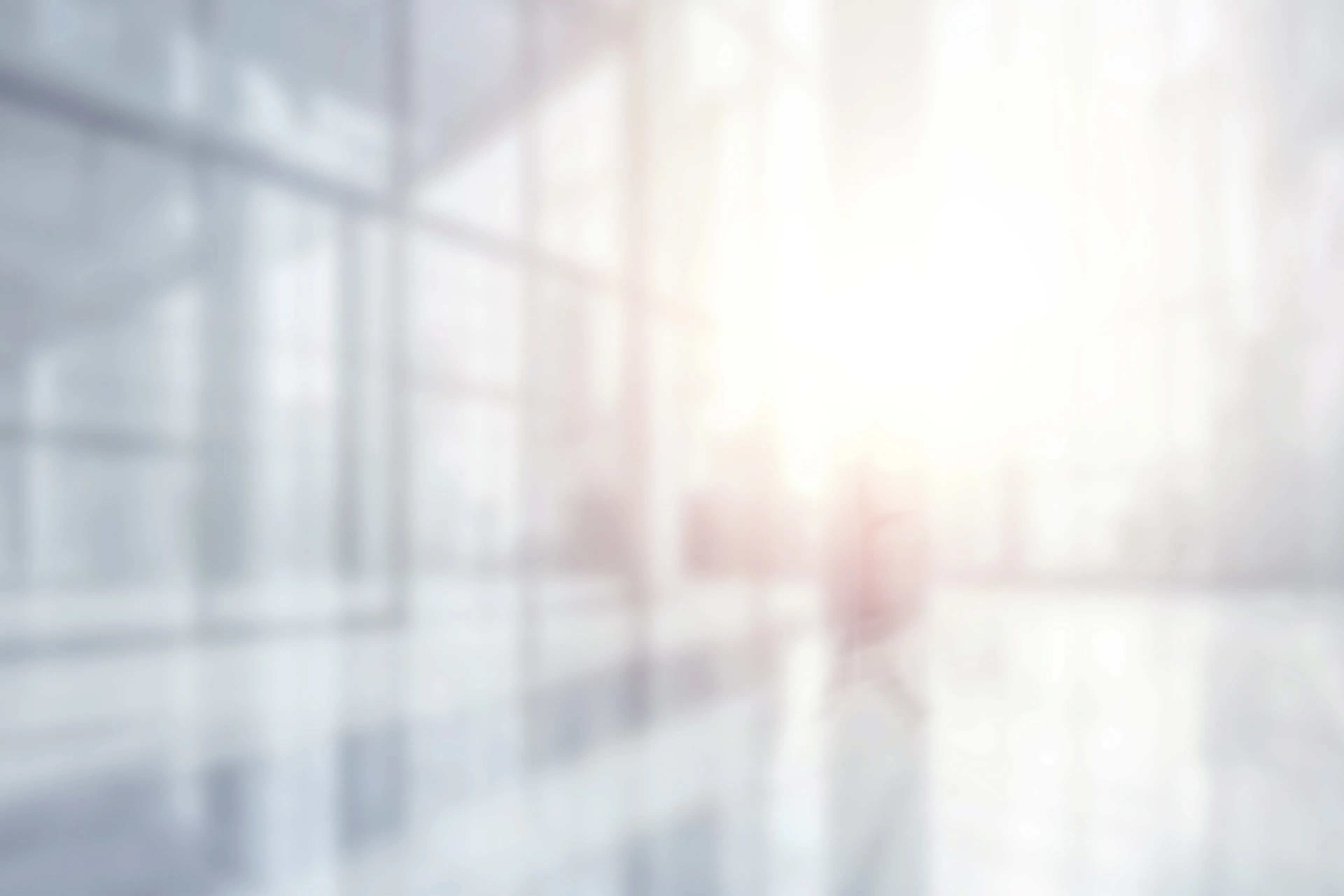 Et uskarpt bilde av en person