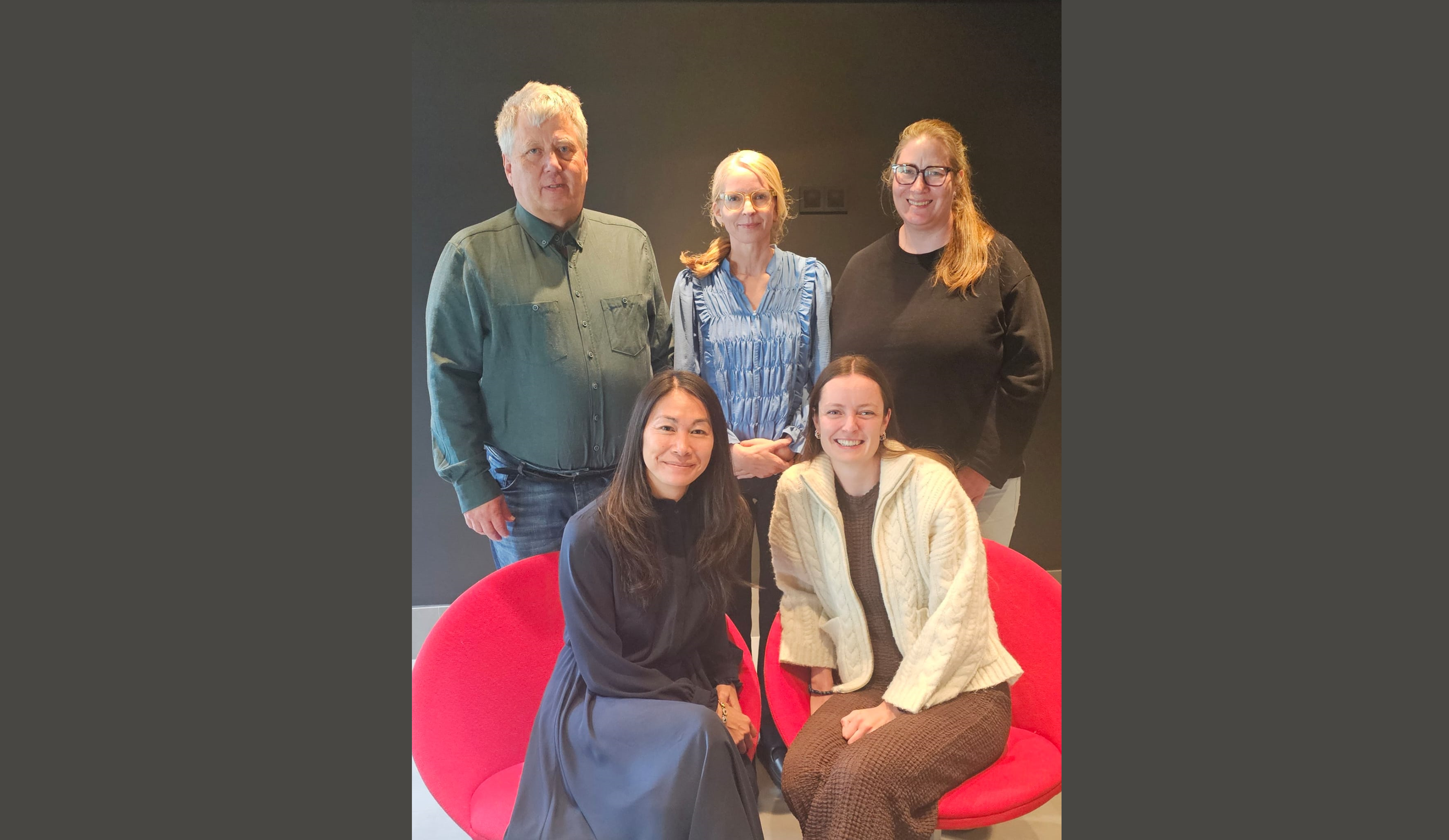 ansatte ved seksjonen - gruppebildet