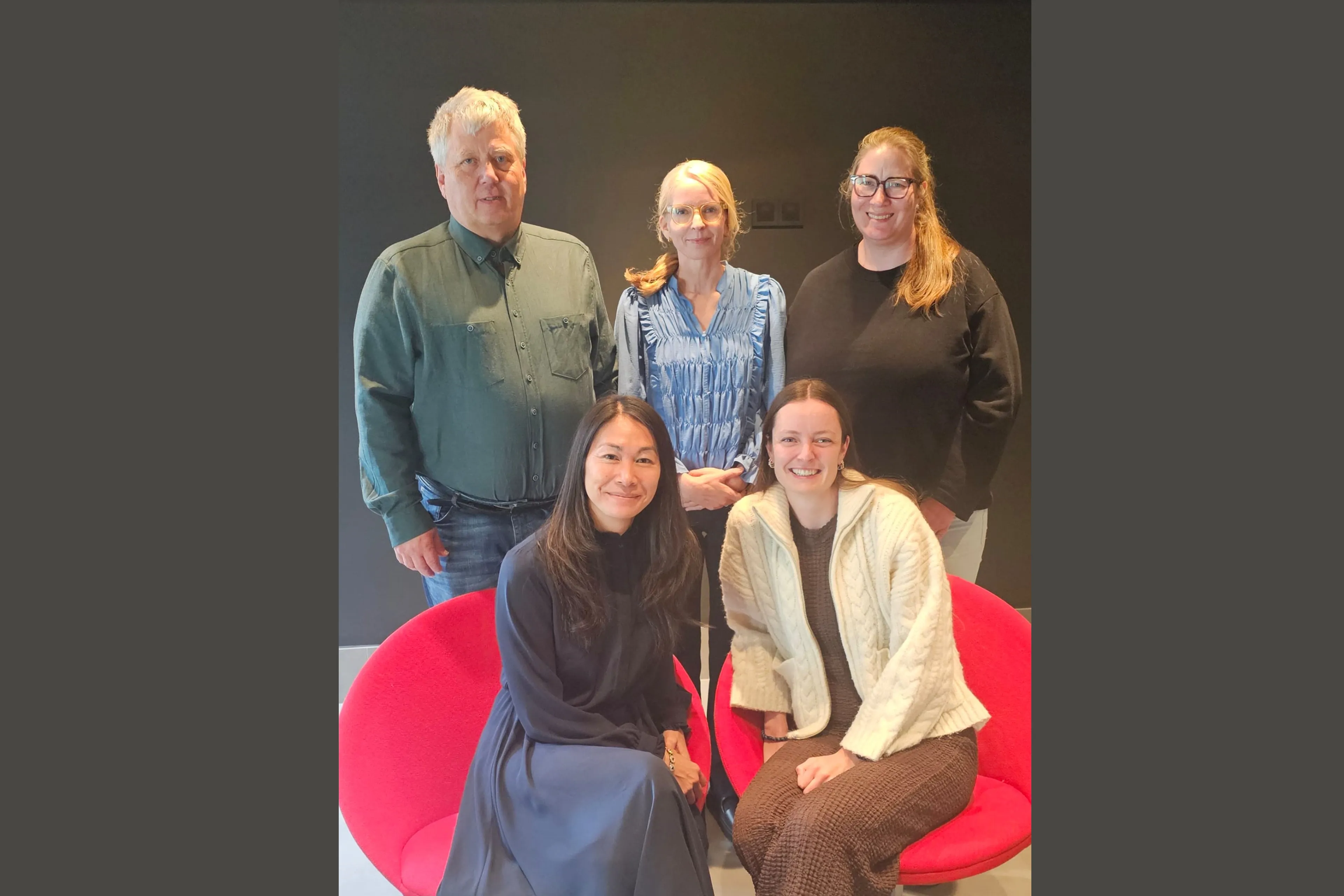 ansatte ved seksjonen - gruppebildet